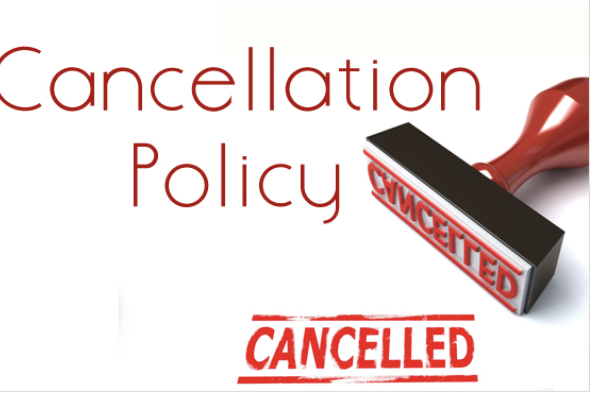 New Cancellation Policy